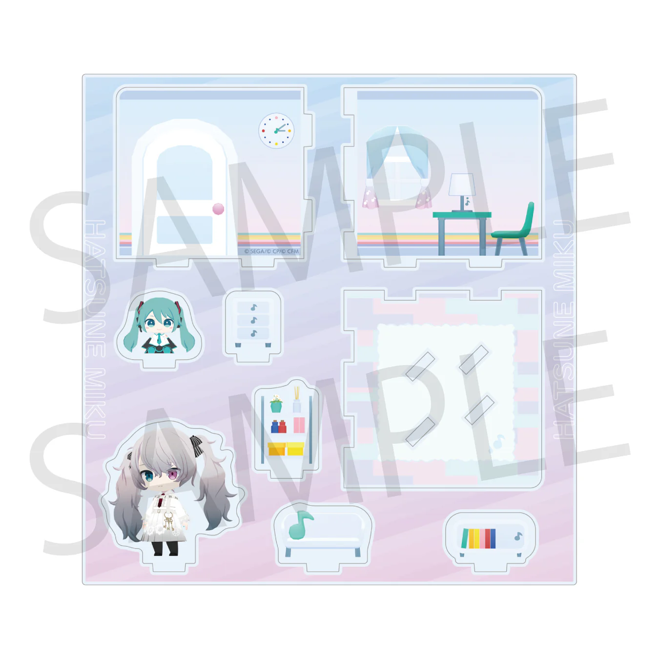 【予約商品】マイセカイ アクリルルームジオラマ はじまりのメロディルームシリーズ - Image 11