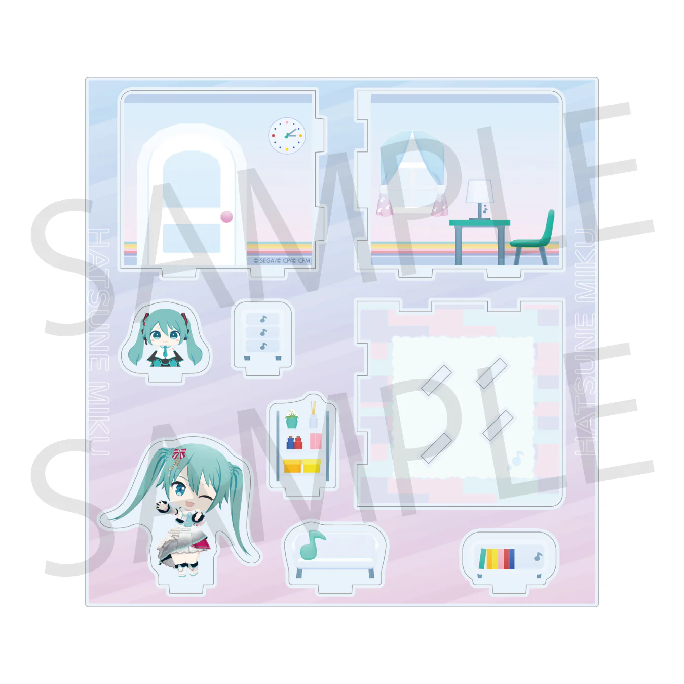 【予約商品】マイセカイ アクリルルームジオラマ はじまりのメロディルームシリーズ - Image 4