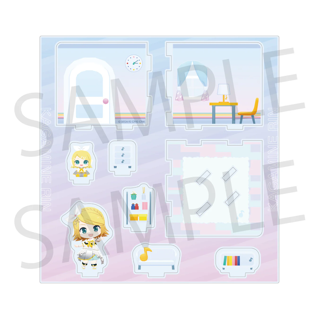 【予約商品】マイセカイ アクリルルームジオラマ はじまりのメロディルームシリーズ - Image 5