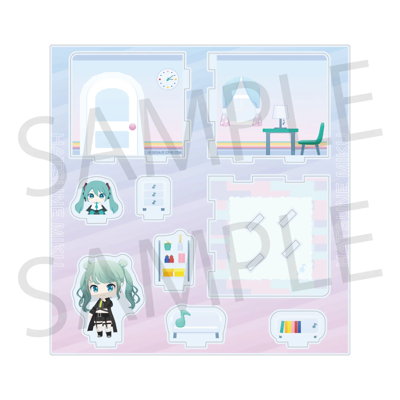 【予約商品】マイセカイ アクリルルームジオラマ はじまりのメロディルームシリーズ - Image 6