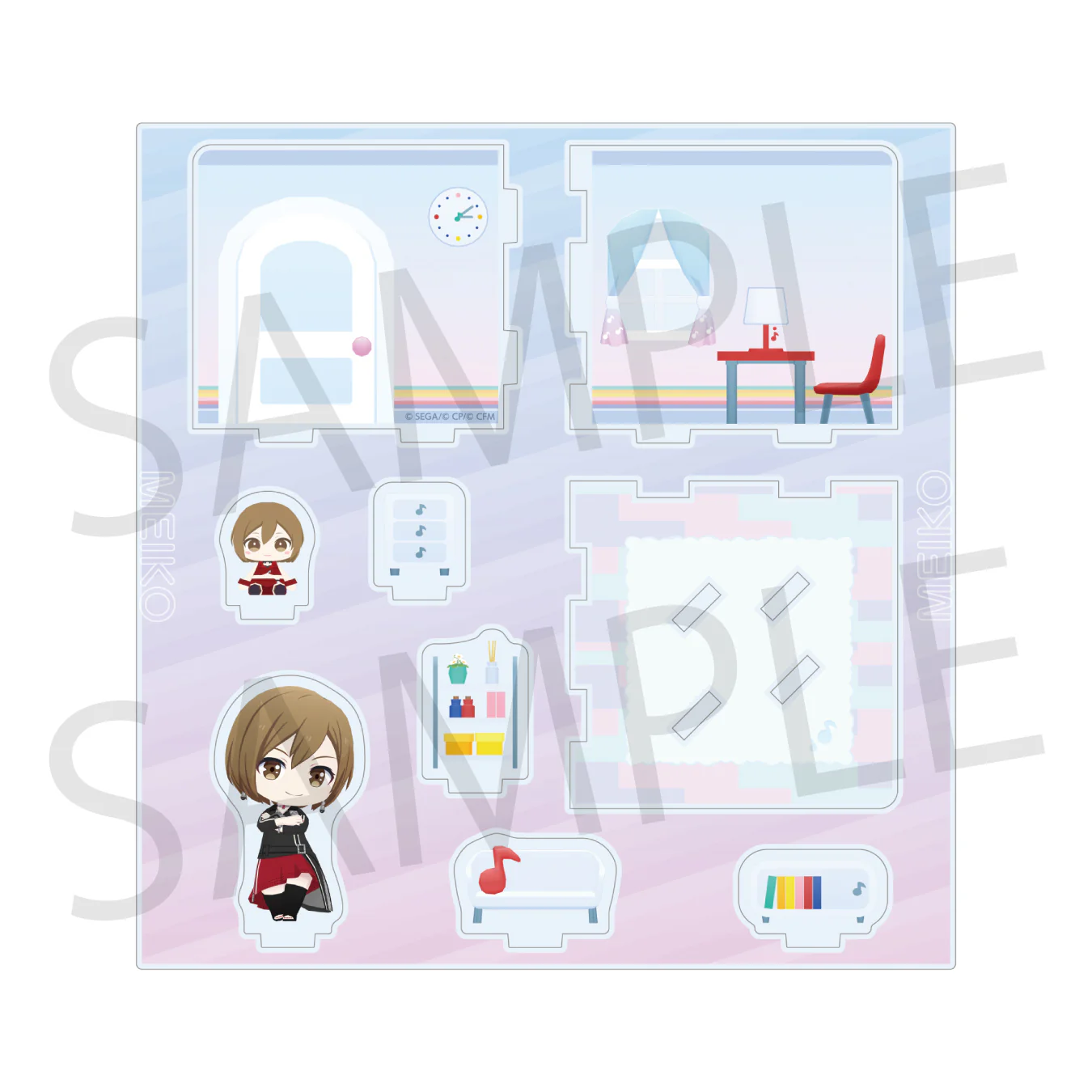 【予約商品】マイセカイ アクリルルームジオラマ はじまりのメロディルームシリーズ - Image 8